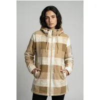 Icepeak Fleecejacke ICEPEAK PAPAIKOU mit Kapuze, lockere Passform