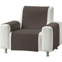 Erwin Müller Sofaläufer Sessel- und Sofaschoner-Set "Triest" 3-teilig, Baumwollmischung Uni