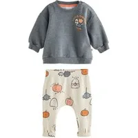 Next Langarmshirt & Leggings Baby Sweatshirt und Leggings im Set (2-tlg)