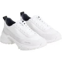 Calvin Klein Jeans HIKE RUNNER MG NYLON MIX Plateausneaker Freizeitschuh, Halbschuh, Schnürschuh mit Profilsohle