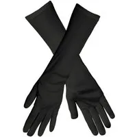 Boland Kostüm Handschuhe lang schwarz, Edle Handschuhe für zahlreiche Kostümideen