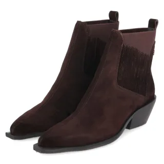 Copenhagen Shoes Stiefeletten THE WALK. BOOT S  Braun - Gr. 37 -  Leder und Textil