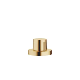 Dornbracht Exzenterbetätigung mit Drehknopf SERIENNEUTRAL 10710970 Messing gebürstet (23kt Gold) 10710970-28