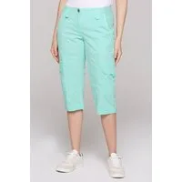 SOCCX Shorts mit aufgesetzten Taschen vorne