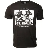 FC St. Pauli Print-Shirt FC St. Pauli - T-Shirt Sound - schwarz