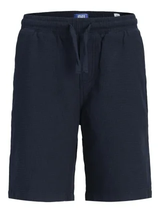 JACK&JONES - JPSTJAIDEN WAFFLE RESORT SHORTS JNR Navy Blazer - Gr. - 164