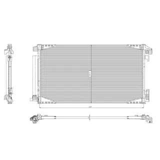 NRF Klimakondensator + Trockner Toyota C-Hr