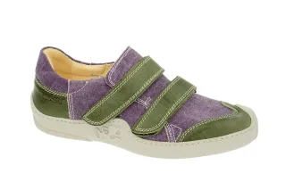 Eject 16183.1 SKAT_D Gr?n ringo oliva/stone washed morado Slipper - Damenschuhe