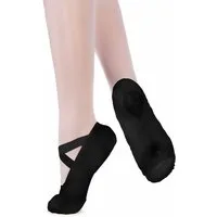 tanzmuster Ballettschuhe Leon aus 100 % Baumwolle Tanzschuh Ballettschläppchen für Kinder und Erwachsene