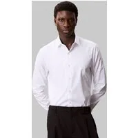 Calvin Klein Businesshemd SLIM ESNTL POPLIN NOS STR SLD Mit Monogramm-Stickerei