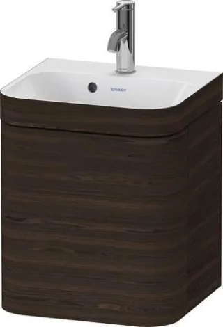 Duravit Happy D.2 Plus c-bonded Set wandhängend Nussbaum gebürstet 400x360x480 mm - HP4633O69690000 HP4633O69690000