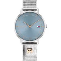 Tommy Hilfiger Quarzuhr TEA 1782738, Armbanduhr, Damenuhr, Edelstahlarmband, analog