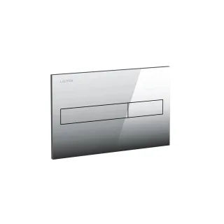 LAUFEN LIS Drückerplatte AW1, 250x160 Dual-Flush chrom, H8956610040001 H8956610040001