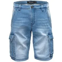 Amaci&Sons Cargoshorts FORT LEE Jeansshorts Herren Bermuda Jeans Short Hose Regular Fit