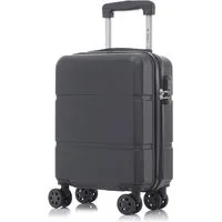 YONSLY Hartschalen-Trolley Hartschalen-Koffer Trolley Rollkoffer Zahlenschloss, Handgepäck, 4 Rollen, ABS-Hartschale, robuster Reisekoffer mit Teleskopgriff,46/55/66/76 cm