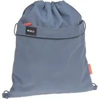LÄSSIG Turnbeutel Bold, blue, aus recyceltem Material