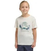 Jack Wolfskin T-Shirt GRAPHIC COTTON T KIDS für Wandern und Trekking, atmungsaktiv, aus Baumwolle