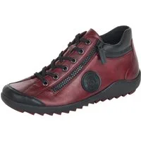 Remonte Schnürboots, Flats, Komfortschuh, Boots mit seitlichem Reißverschluss