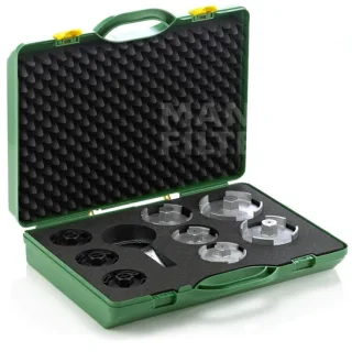 Mann ?lfilter-L?seschl?sselkoffer 9 tlg. LSK01-9