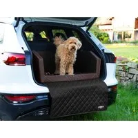 CopcoPet Tier-Autobett Travel Bed Hunde Reisebett, Kofferraumschutz Hund mit ladekantenschutz, Schutzmatte herausnehmbar