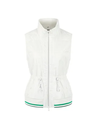 Marc Cain Sports - Gepaddete Weste mit Herzprint off-white - Gr. - 44