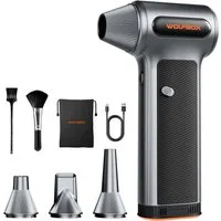WOLFBOX Akku-Handstaubsauger MF200 Elektrisches Staubgebläse, 87.5 m/s Air Duster Kabellos