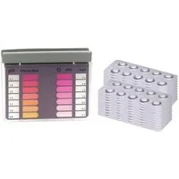 Keksdose POWERHAUS24 Rapid Tester mit 200 Testtabletten, Metal