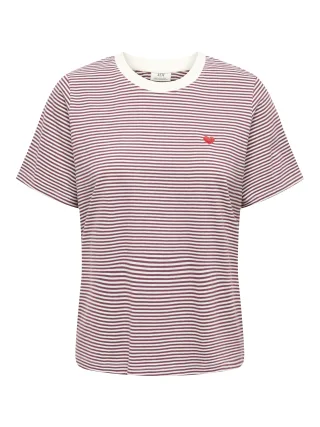 JDY - JDYPISA LIFE S/S PRINT TOP JRS NOOS Cloud Dancer - Gr. - XL