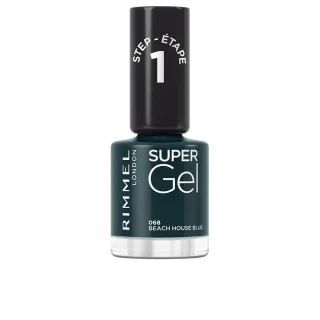 Super Gel Nagellack #068-strandhausblau 12 ml
