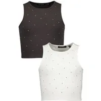 Blue Seven Crop-Top Blue Seven 2er Pack Mädchen Tops