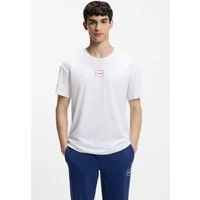 HUGO T-Shirt Laze T-Shirt mit Rundhalsausschnitt