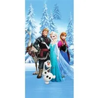 BERONAGE Strandtuch Frozen die Eiskönigin Badetuch Sven 75x150 cm, 100% Baumwolle (1-St), Frottee in Velours-Qualität