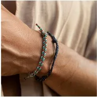 Made by Nami Armband Set Herren & Damen 2x Segeltau Armband Handgemacht, Maritimes Minimalistisches Armband 100% Wasserfest & verstellbar