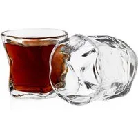 Almina Gläser-Set Artic Vidro Corta Trinkgläser 230 ml - 6-teiliges-Set, 6-tlg., Glas, modernes Design, 230 ml