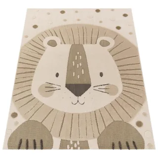 Paco Home Kinderteppich, Beige, Textil, Rechteckig, 80x150 cm, strapazierfähig, für Fußbodenheizung geeignet, Teppiche & Böden, Teppiche, Teppich Kinderzimmer