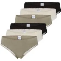 Schiesser String Modern (6-St) String Slip, Tanga, Mini String