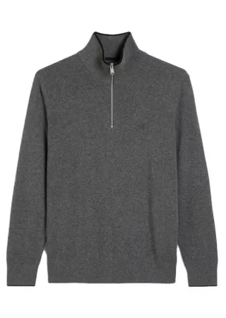Marc OPolo Casual - Troyer aus Bio-Baumwolle grau - Gr. - XL