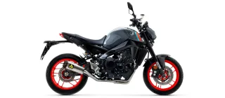 Sport Auspuff Komplettanlage WORKS TITAN Yamaha MT-09 Bj.2021-2023 RN69 EURO5 +Kat eintragungsfrei