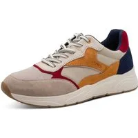 Tamaris Sneaker Freizeitschuh, Schnürschuh mit modischen Kontrastbesätzen, für Herren