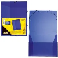 Idena Hefter Idena 225402 - Heftbox für DIN A4 mit Gummizug, aus PP, Füllhöhe 3,5