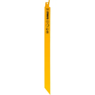 DEWALT Bi-Metall Säbelsägeblatt für Sandwichmaterialien bis 255mm 5 Stück - DT2355-QZ