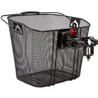 Diedrich Filmer GmbH Fahrradkorb Lenker-Korb Tasche mit Schnell-Befestigung Creme (Set, Korb mit Halterung), Fahrrad-Korb Halterung Einkauf Fahrrad-Tasche Vorne Shopper auch eBike