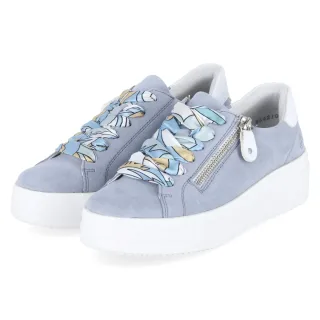 Remonte Sneaker - Gr. 39 - Blau - Rauleder