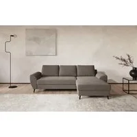 COTTA Ecksofa Terra L-Form, Breite 255 cm, wahlweise mit Bettfunktion