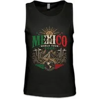 Urban Backwoods Tanktop Team Mexico 5 Ärmelloses T-Shirt Mexiko Mexican Fußball WM Soccer Football Turnier 2026 Weltmeisterschaft
