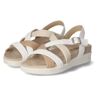 Beliana Sandalen  Weiß - Gr. 39 -  Textil