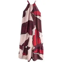 Next Maxikleid Hochgeschlossenes Volumen-Maxikleid (1-tlg)