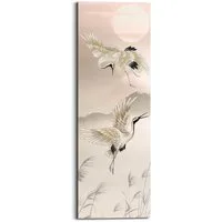 Reinders! Wandbild Kraniche in Pastel