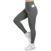 Smilodox Leggings SoftFeel Leticia, High Waist Yogahose mit seitlichen Taschen, Yoga atmungsaktiv, schnelltrocknend, 4-Wege-Stretch, Feuchtigkeitsabweisend