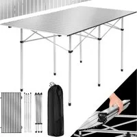 tectake Campingtisch Aluminium Campingtisch (1-St., 1 tlg), Klappbares Aluminiumgestell